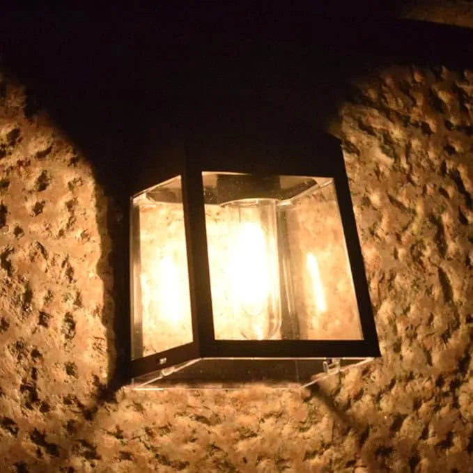 🌟Solar LED Wall Light – Warm & Waterproof