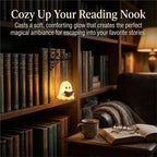 Enchanted Bookshelf Insert Light – Vintage Lantern or Reading Ghost