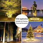 360° Warm White Tree Ring Landscape Lighting Kit