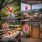 🎈 Hot Air Balloon Solar Lantern