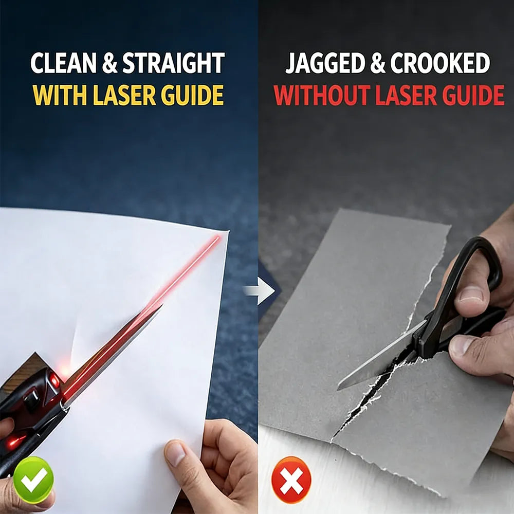 ✂️ Professional Laser Guided Sewing Scissors