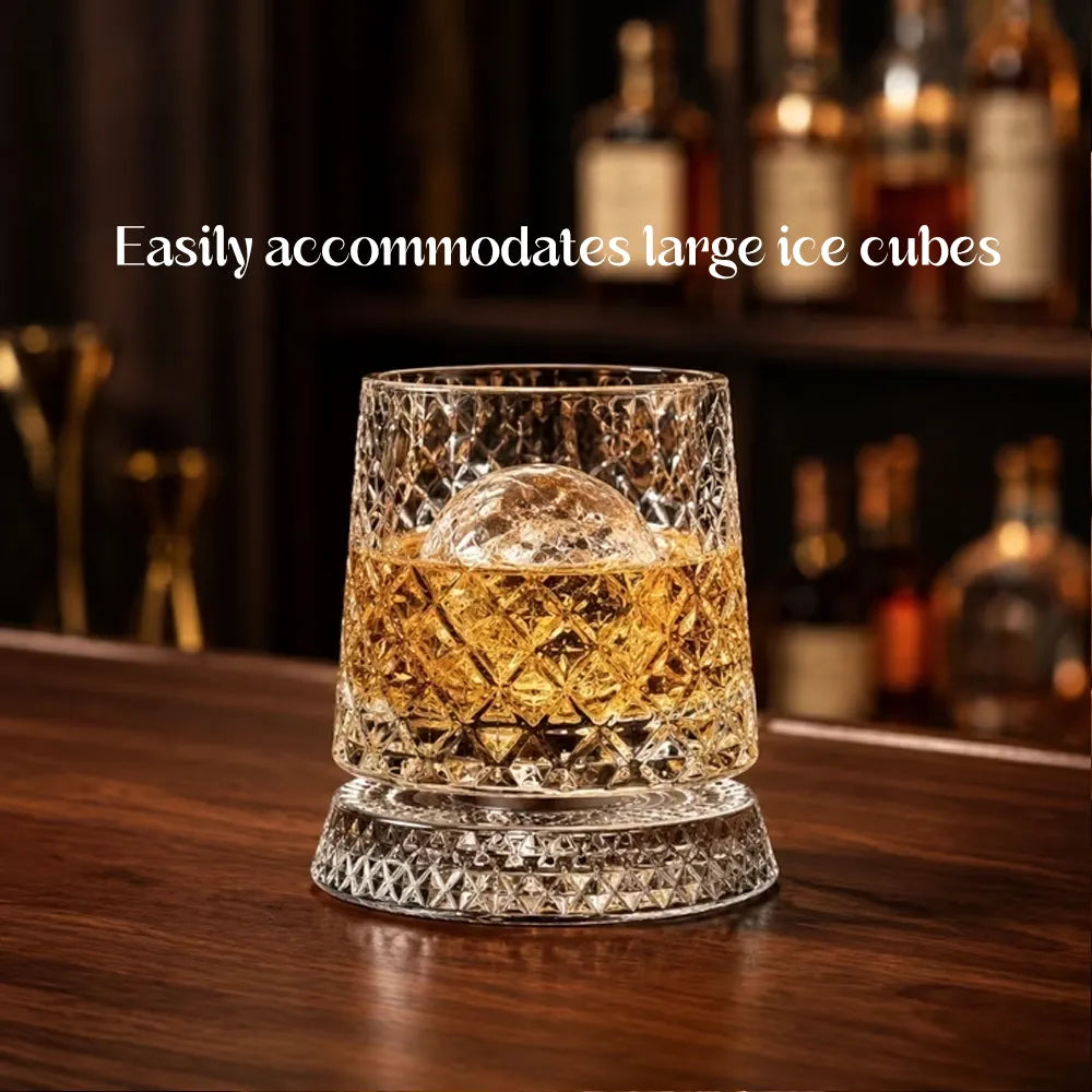 🥃 10oz Spinning Whiskey Glass