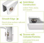 Glass Connector - Rimless Clip Holder