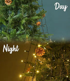 Cascading Twinkle Lights for Christmas Tree