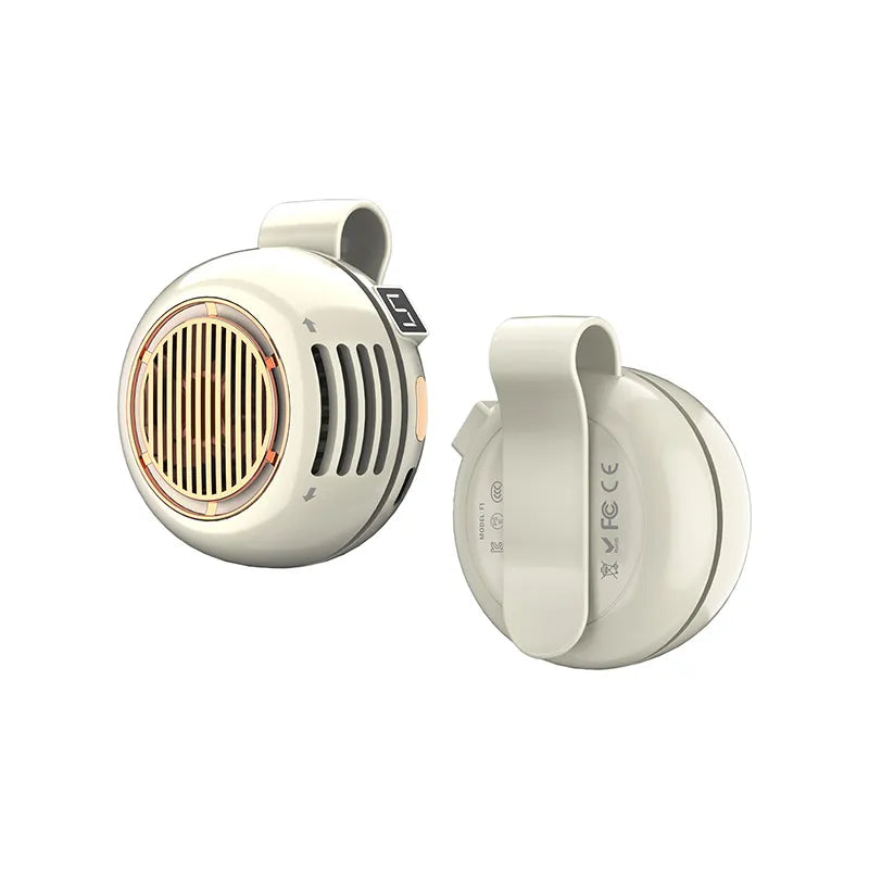 ❄️ Portable Silent Mini Bladeless Clip-On Fan