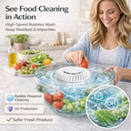 Fruit & Vegetable Washer – Removes Pesticides & Bacteria, No Chemicals Needed🥬