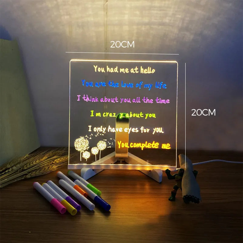 ✨LED Message & Drawing Board