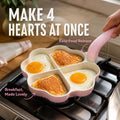 Four-Heart Nonstick Breakfast Pan