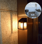 🌟Solar LED Wall Light – Warm & Waterproof