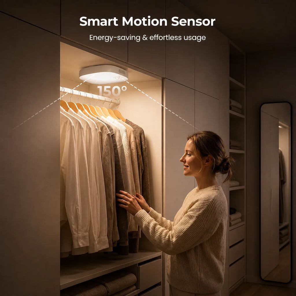 Rechargeable RGB Shower Light with Motion Sensor & Remote
