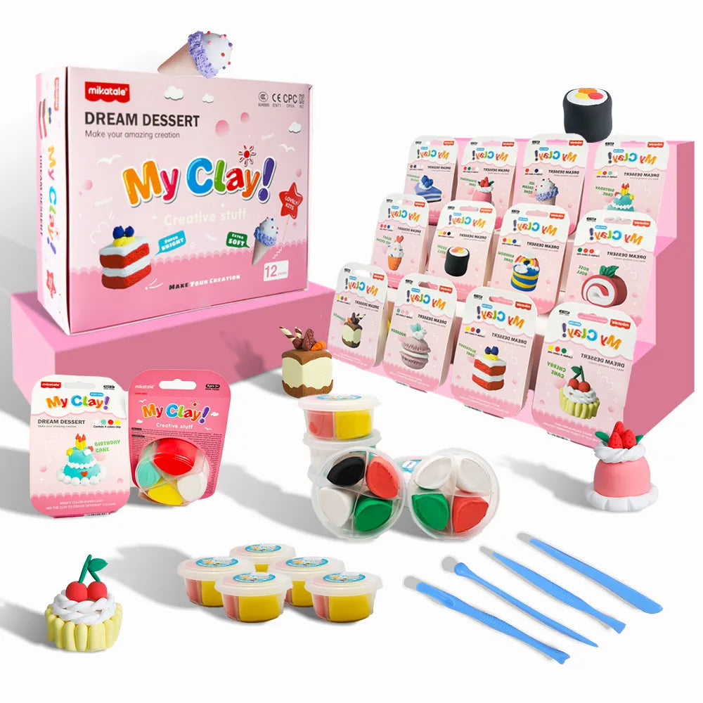 🎨 Kids' Air-Dried Clay Set – The Ultimate Creative Gift for Christmas!