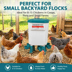 🐔 Hanging Automatic Chicken Feeding & Watering System 🔥