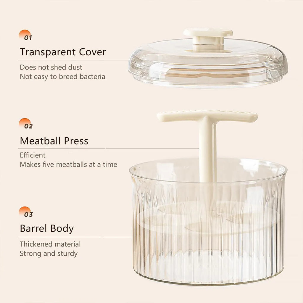 Multifunctional Kitchen Meatball Press