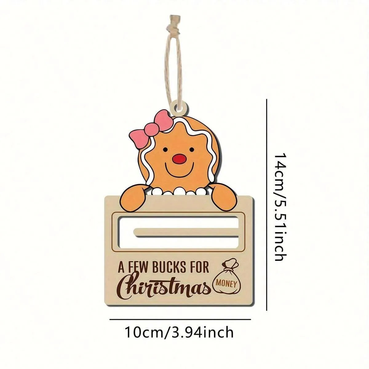 🎁Handmade Christmas Cash Gift Bag