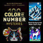 109 Digital Coloring Puzzles: Adult Relaxation and Stress Relief Coloring Book