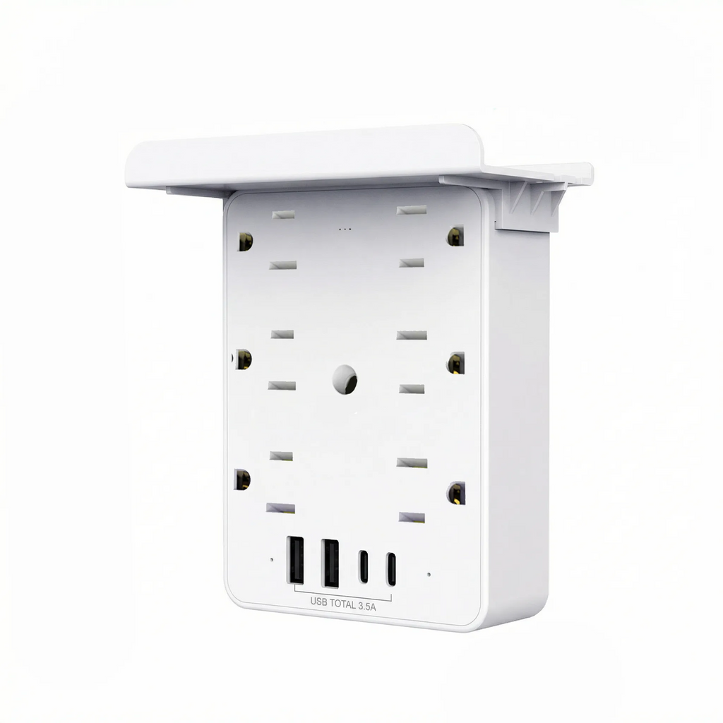 ⚡📱Smart Multi-Socket Charging Strip with Mobile Phone Stand