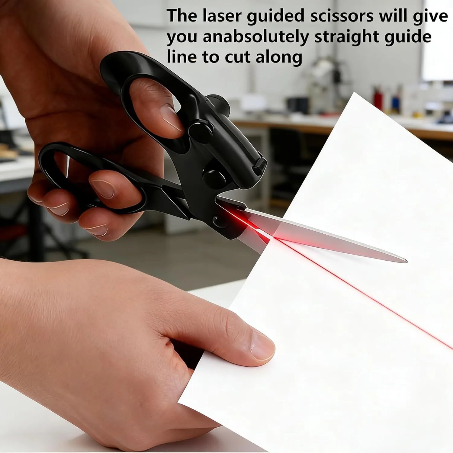 ✂️ Professional Laser Guided Sewing Scissors