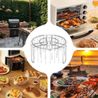 360° Even-Heat Stainless Steel Skewer Rack