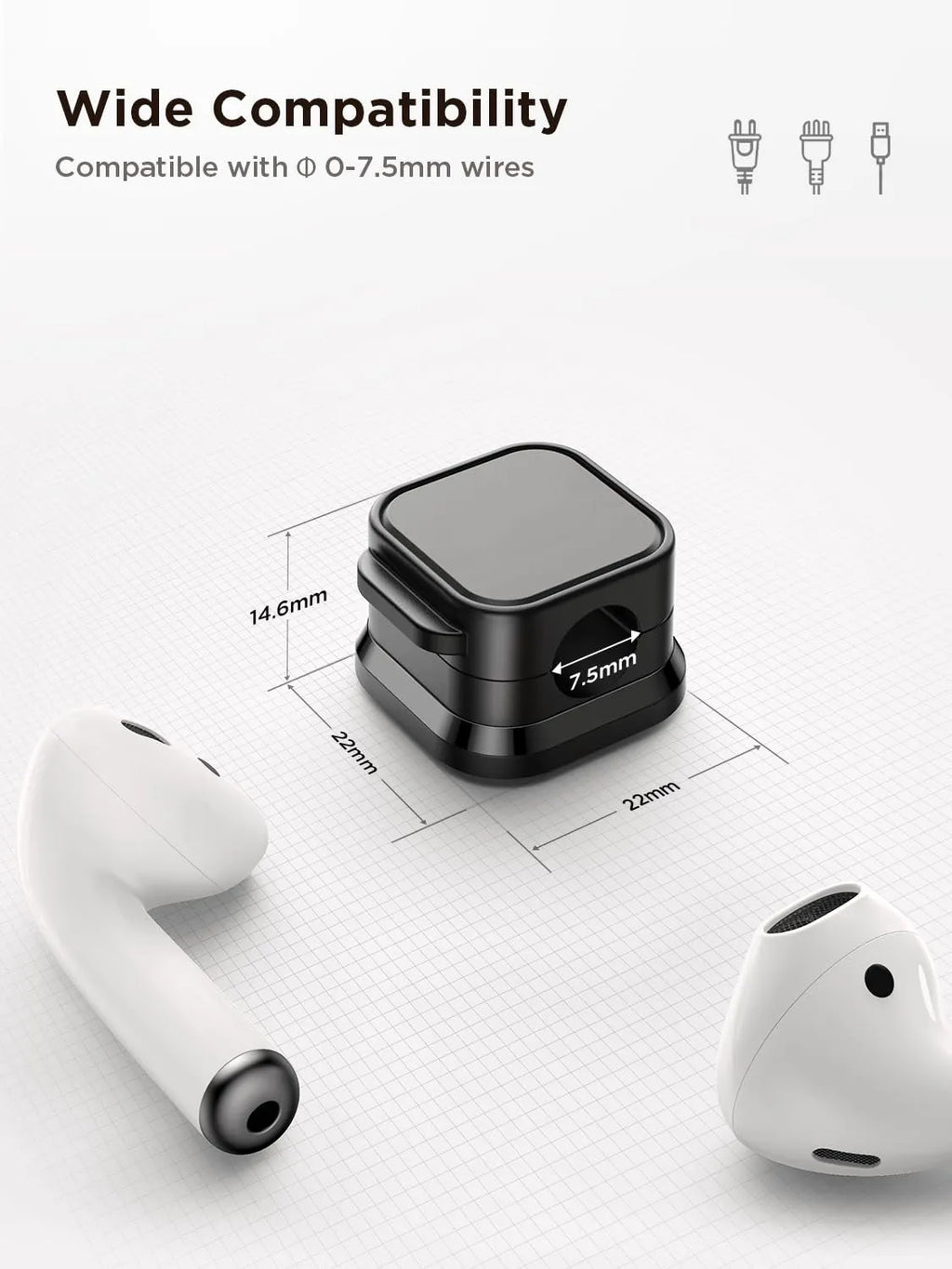🔥Buy 2 get 2 free on the last day-Magnetic cord clip