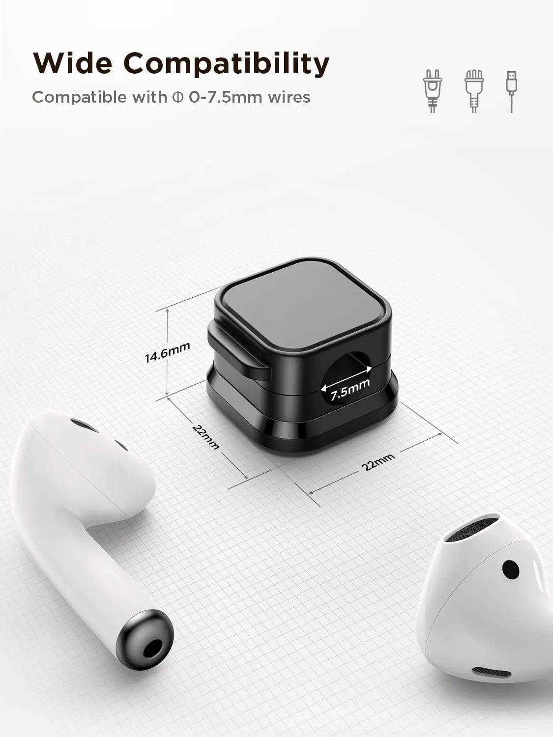🔥Buy 2 get 2 free on the last day-Magnetic cord clip