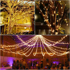 Solar Christmas Lights, 105 ft 300 LED