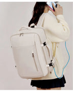 ✈️ Small Hand Luggage Backpack for Airplane Travel