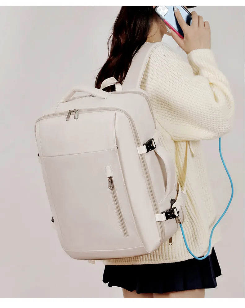 ✈️ Small Hand Luggage Backpack for Airplane Travel