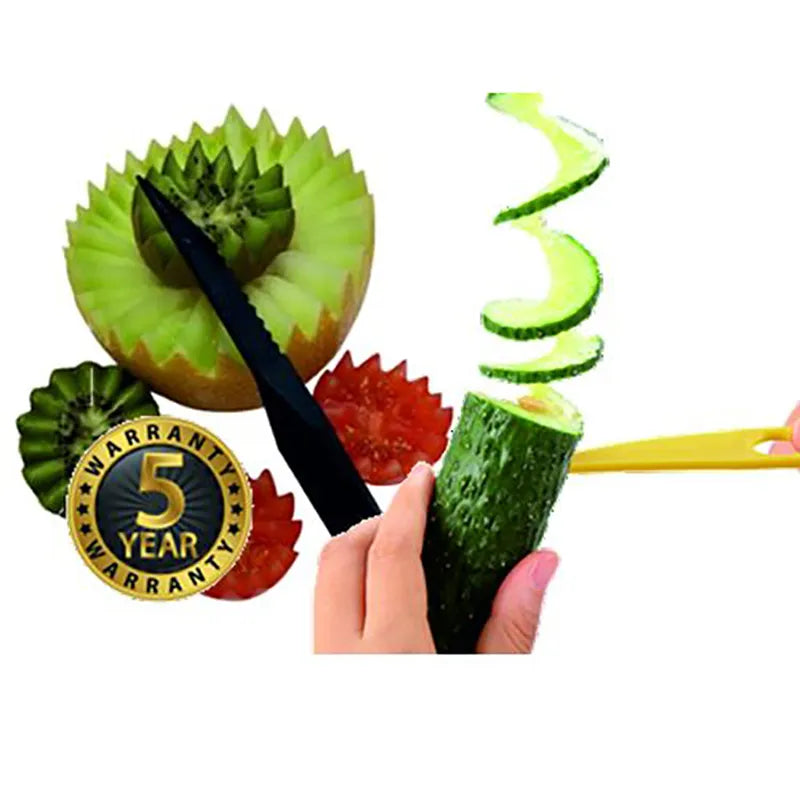 Spiral Cutter & V-Knife Combo Set