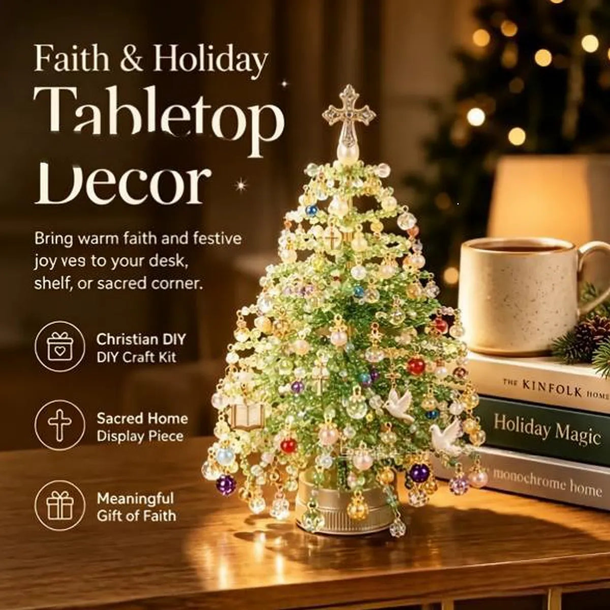 Create-Your-Own Holiday Glow Beaded Tree Kit