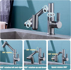 🏠 Smart Kitchen Sink Faucet with Digital Display & Pull-Out Sprayer