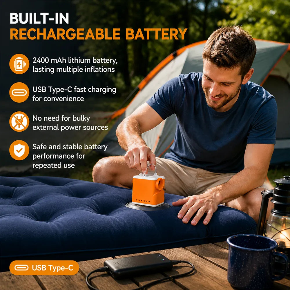 💫Portable Air Pump for Inflatables