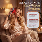 💆‍♀️ 3-in-1 Electric Scalp Massage Comb