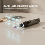 6-Speed Cordless Rotary Tool Kit with Digital Display