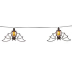 Haunting Glow Spider or Bat Halloween String Lights – Set of 5