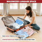 9-Piece Rechargeable Vacuum Compression Bag Set