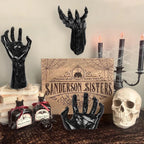 3-Piece Creepy Reaching Hand Wall Decor Set with LED Candles