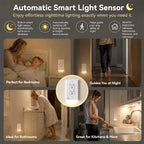 💡 Smart LED Night Light Outlet Cover
