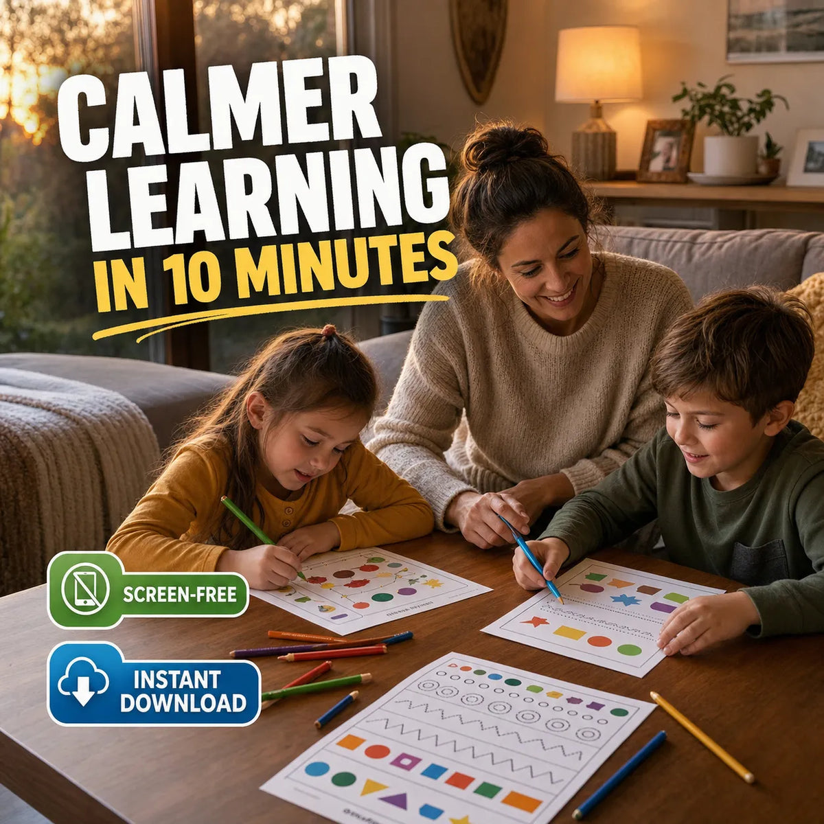 FocusQuest 100+ Screen-Free Learning Activities