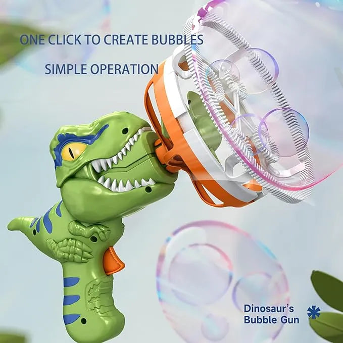Electric Dinosaur Bubble Machine