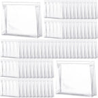 Mini Clear Makeup Bags – Travel Toiletry Organizer Pouches (7.9”)