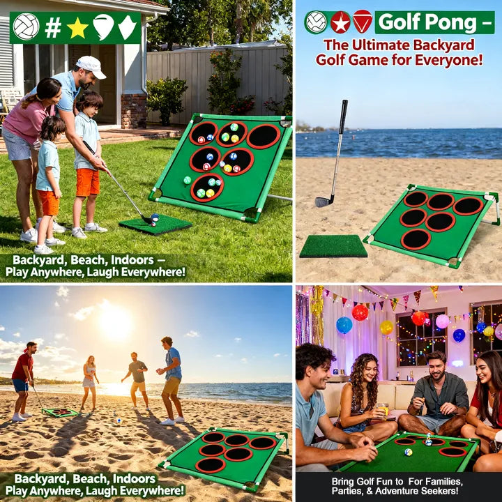 🏌️‍♂️ Golf Pong – The Ultimate Backyard Golf Game for Everyone!
