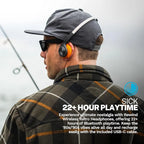 Retro Wireless Headphones with 22+ Hour Playtime, Dual Device Bluetooth, App-Controlled EQ & Foam Cushions