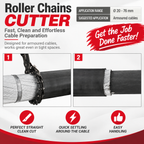 Chain-Style Exhaust Pipe Cutter Pliers