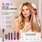 💇‍♀️ 5-in-1 Hot Air Styling Comb Set