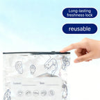 🥗 Reusable Aluminum Foil Sealable Storage Bags