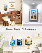 Adjustable Tabletop Easel: Paint or display art comfortably at your desk with a sturdy, space-saving wooden frame 🎨