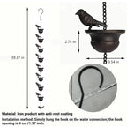 🐦Vintage Bird Rain Chain for Gutters
