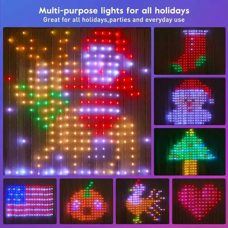 ✨ Smart Curtain Lights