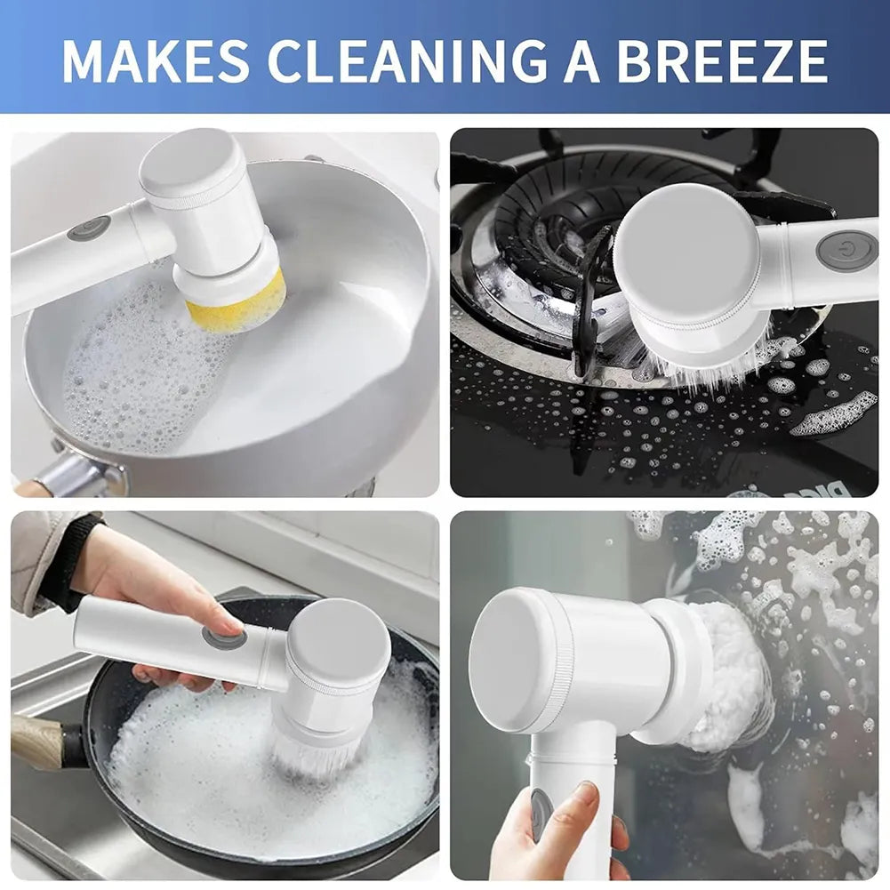 ✨ Electric Rotating Cleaning Brush