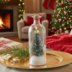 Recordable Christmas Tree Keepsake Bottle – Personalized Voice Message Gift